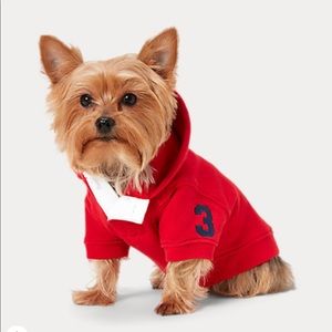 Ralph Lauren Dog Hoodie